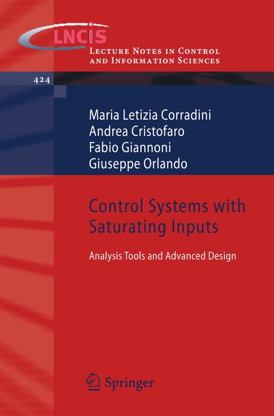 Control Systems with Saturating Inputs - cover