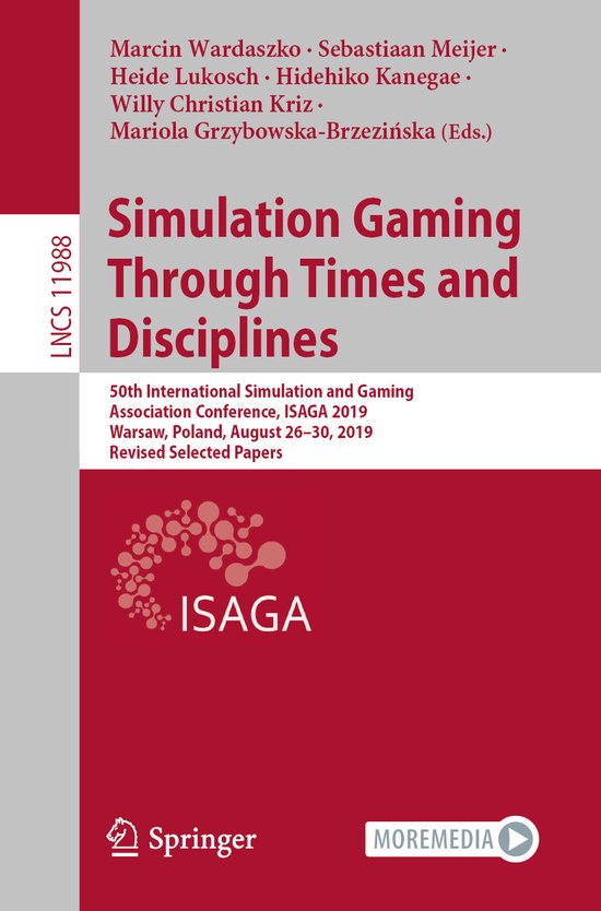 Simulation Gaming Through Times and Disciplines - cover