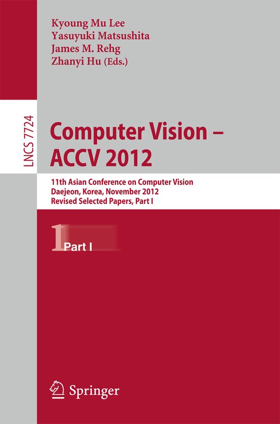 Computer Vision - ACCV 2012 - cover