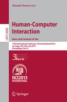 Human-Computer Interaction: Users and Contexts of Use