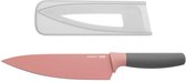 LEO Koksmes roze 19 cm met beschermhoes - Rose - PFAS-vrij