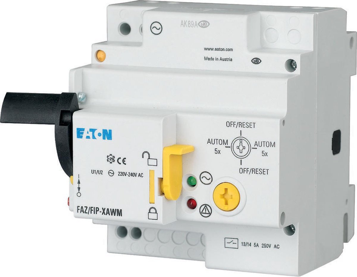 Eaton koppelingsmodule 220-240VAC 4PE FAZ/FIP-XAWM - 262514 - E3SZX