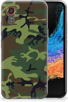 GSM Hoesje Geschikt voor Samsung Galaxy Xcover 7 Smartphonehoesje Camouflage