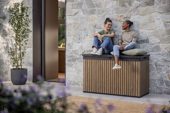Keter Venetian Opbergbox - 670L - 142,5x65,3x89,5cm - Bruin