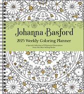 Johanna Basford 12-Month 2025 Weekly Coloring Calendar