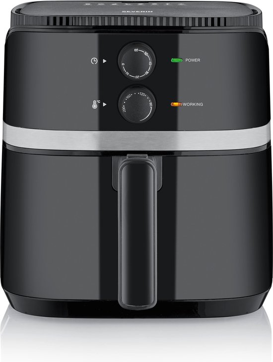 Severin Heteluchtfriteuse FR 2452 5L Zwart 1500W - Severin - €45,00