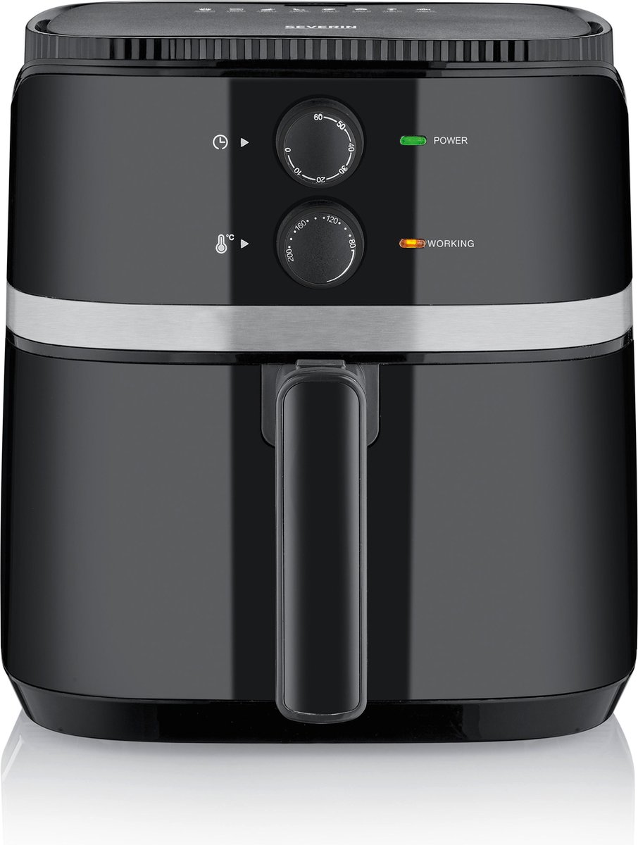 Severin FR 2452 - Heteluchtfriteuse - Friteuse 5l - zwart - Severin - €37,99