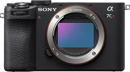 Camera Sony Seri R Sony A7C R body (Zwart) - Geen Nederlands menu - Beschikbare talen ...
