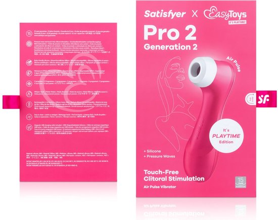Satisfyer Pro 2 X EasyToys Edition - Sex toys voor vrouwen - Clitoris