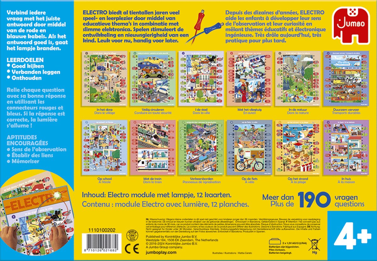 Jumbo - Electro Verkeerseducatie - Nederlandstalig - Educatief spel — afbeelding 10