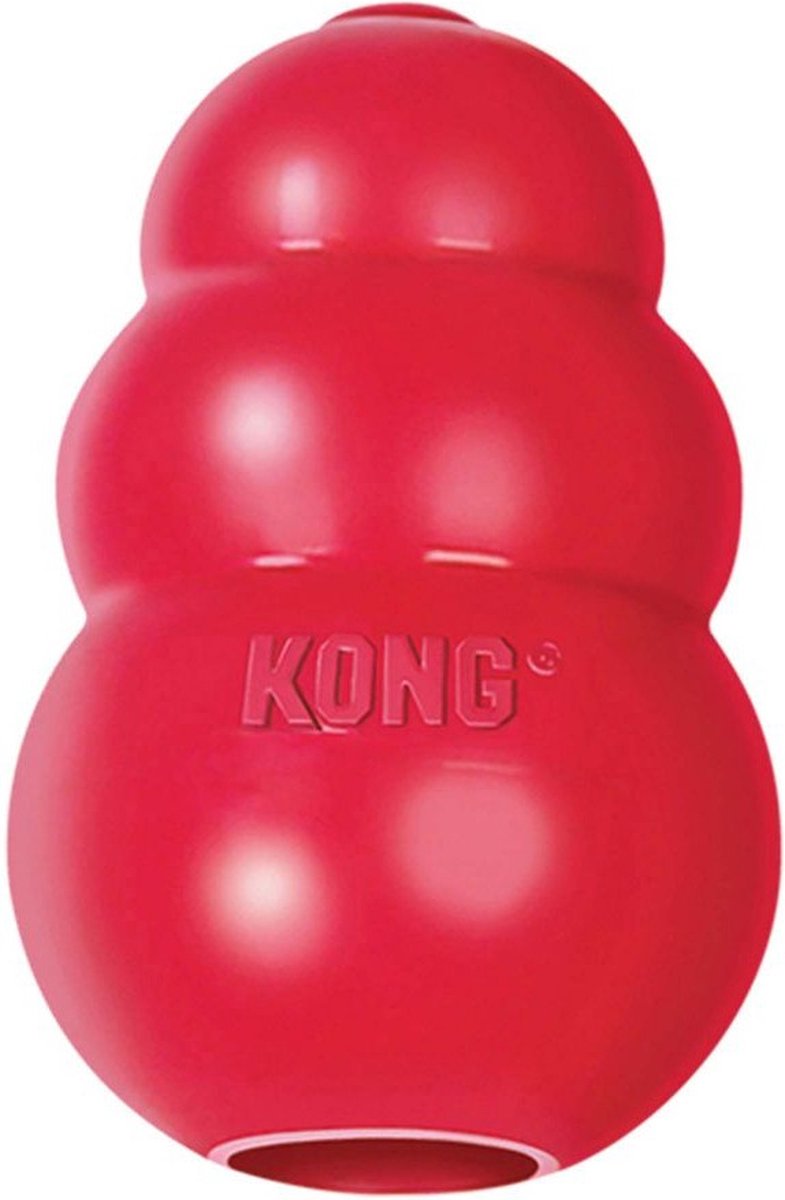 KONG Classic - Snackbal Honden Speelgoed - Rubber - 5.7cm - Rood - Maat XS - KONG