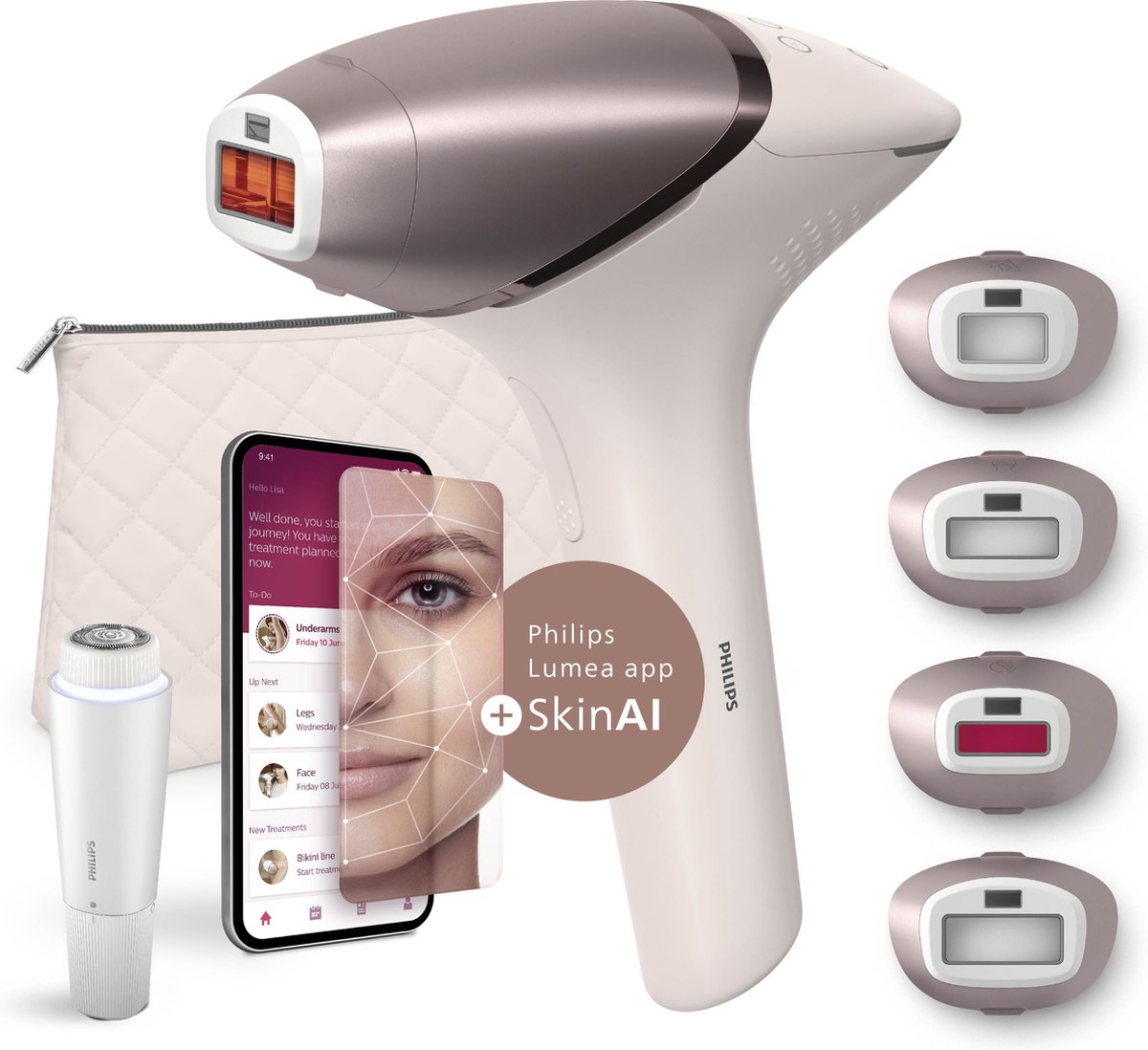 Philips Lumea IPL 9900 Series - Ontharingsapparaat- BRP958/00 - SenseIQ