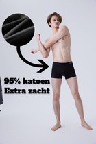 Qincao Boxershorts Heren - Black - Maat XXL - Multipack (6) - Premium Heren Ondergoed