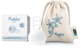 Coupe menstruelle réutilisable Merula - Blanc glacier / transparent