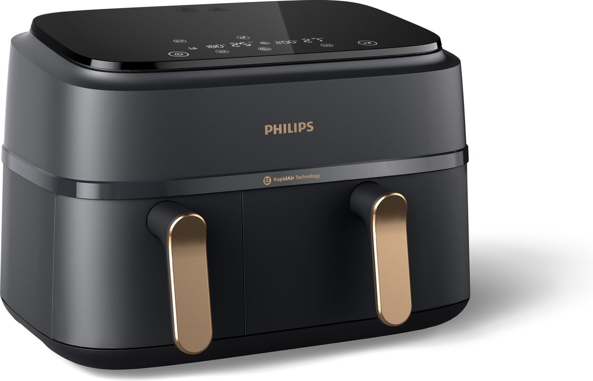 Philips 3000 serie NA352/04 - Airfryer - 9L - Dubbele mand — afbeelding 4