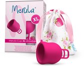 Merula herbruikbare menstruatiecup - XL - strawberry roze