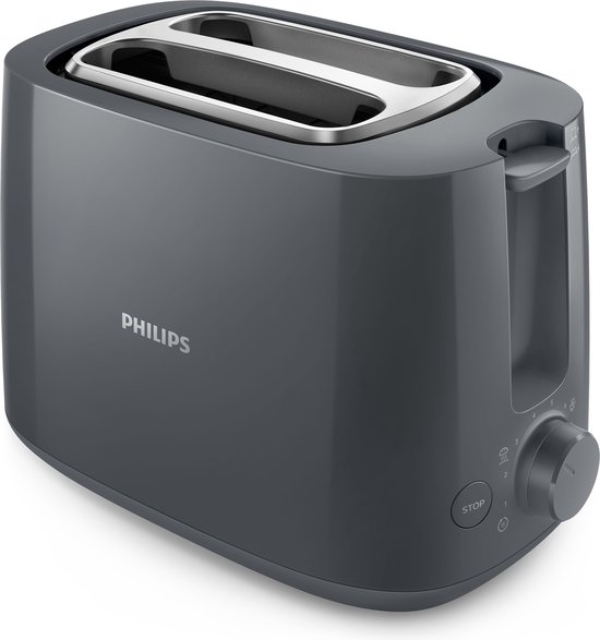 Foto: Philips daily hd2581 90 broodrooster grijs