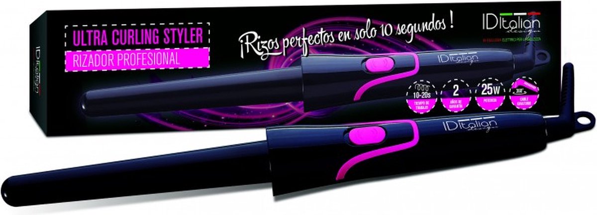 ID Italian Curling wand 508, Perfect Curls