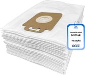 DEGG® stofzuigerzakken - Geschikt voor Nilfisk select, elite en power series - Premium kwaliteit - Voordeelverpakking - 20 STUK(S)
