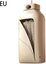 Sèche-linge électrique - Etendoir Smart - Sèche Vêtements suspendu - Sèche-linge pour armoire - 41 x 41 x 125 cm - Kaki -