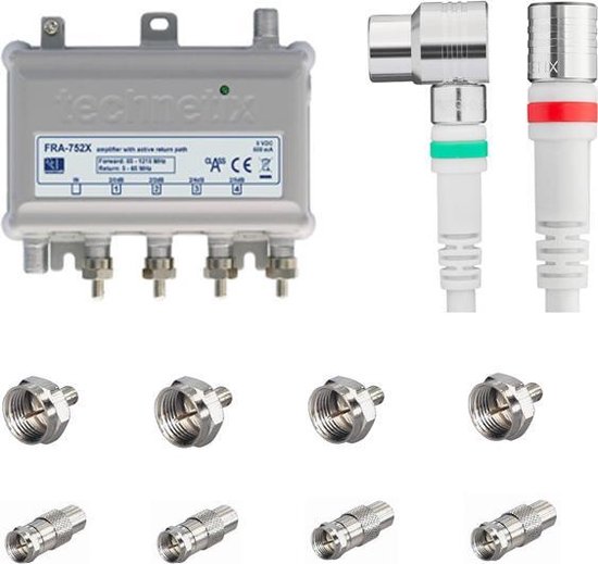 Technetix FRA752X  Antenneversterker met installatiepakket