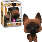 Funko Pop! Televistion: The Walking Dead - Dog #891 Supply Drop Exclusive Flocked [8/10]
