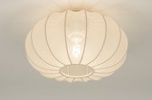 Lumidora Plafondlamp 74685 - Plafonniere - TACK - E27 - Beige - Creme - Zand - Textiel - ⌀ 38 cm
