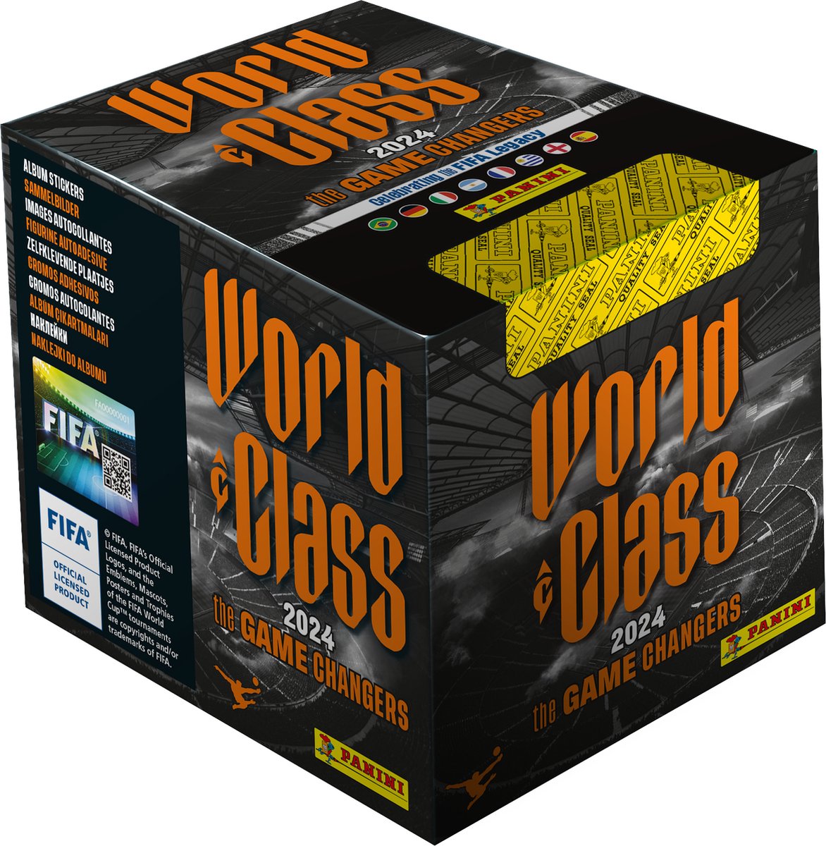 Panini FIFA World Class 2024 Sticker Booster Display FIFA Kaarten