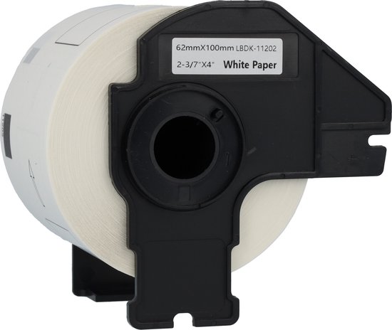 Brother DK-11202 compatible verzendlabels, 62 mm x 100 mm