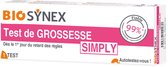 BioSynex BioSynex Simply Zwangerschapstest - Testkit voor hCG Hormoon - Snel Resultaat - Betrouwbaar - Gevoelig - Uitgestelde Menstruatie