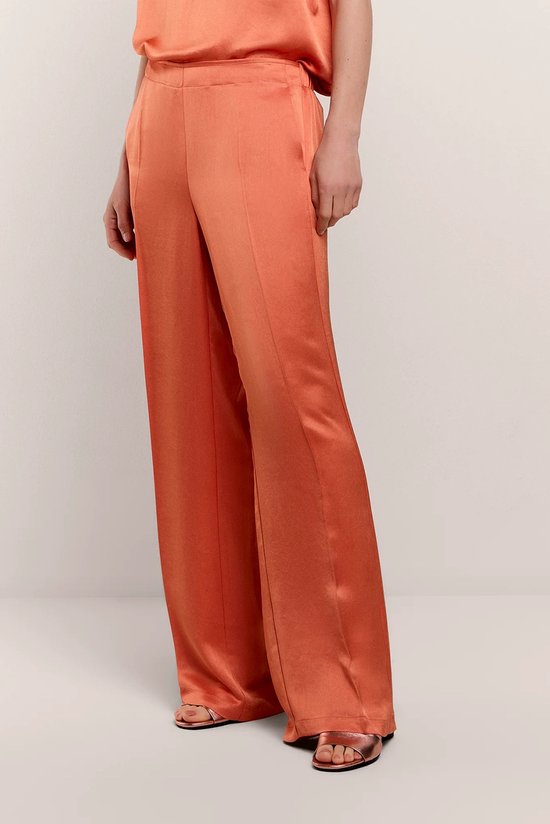 4s2652-12032 QUINTY: Trousers satin