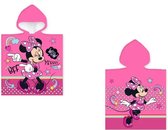 Disney - Minnie Mouse - Poncho - Badcape - 50x100cm – Katoen