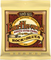 Ernie Ball EB2008 10-52 Earthwood 80/20 Bronze Rock & blauws - Akoestische gitaarsnaren