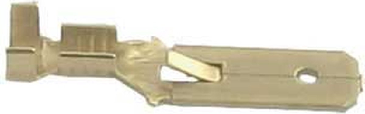 Kabelschoen 6.3x0.8 mm 5 stuks male