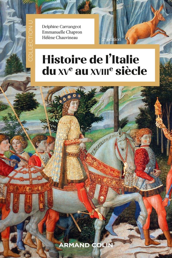 Histoire de l'Italie du XVe au XVIIIe siècle - cover