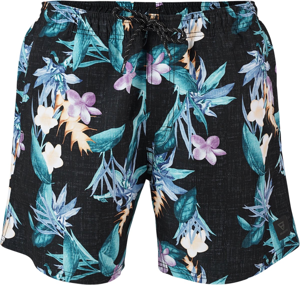 Brunotti Cruneco-AO Heren Zwem Short Zwembroek – L Zwart
