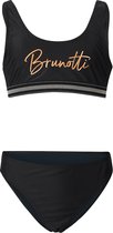 Brunotti Mya Meisjes Sports Bikini Set - Zwart - 164