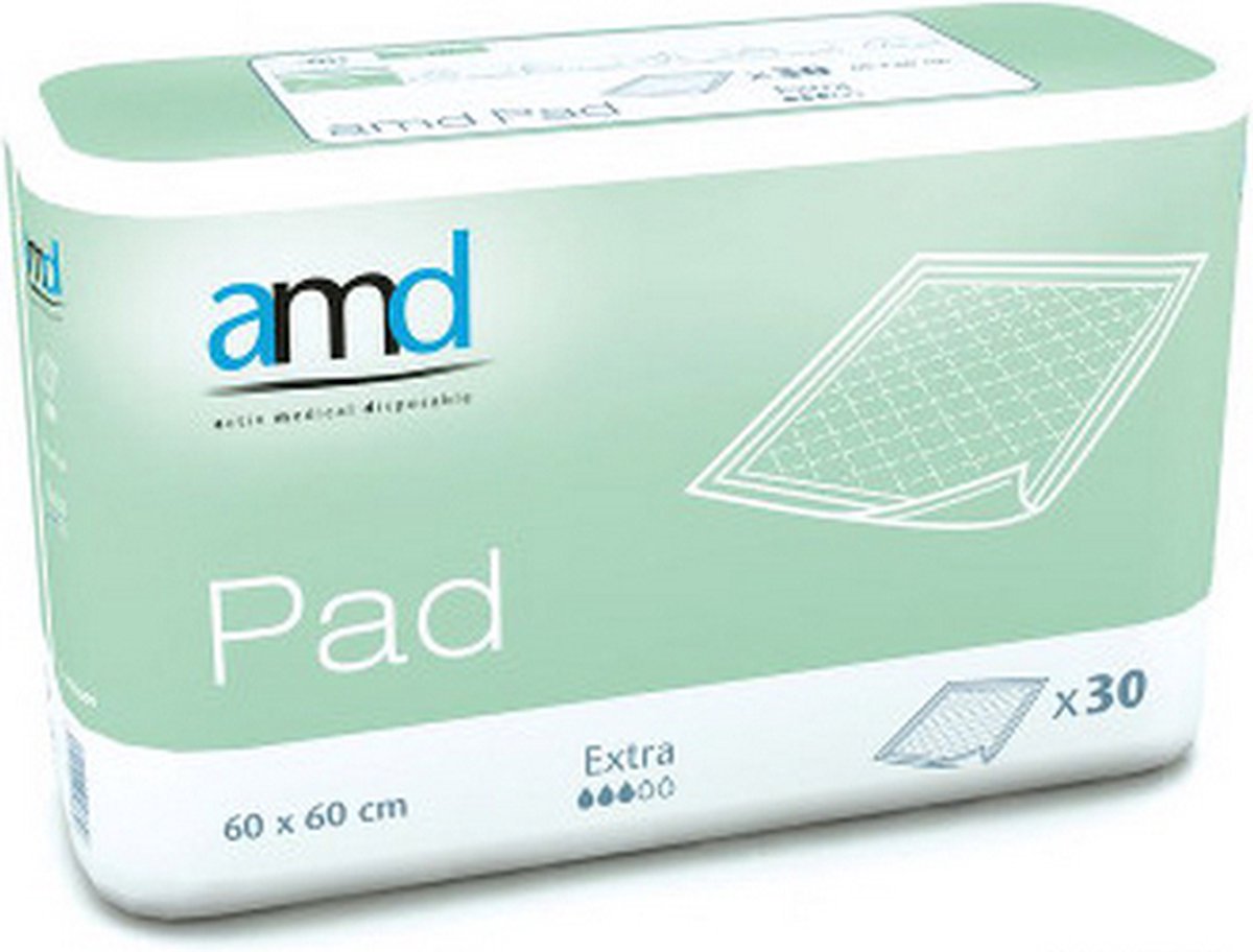 AMD Pad Extra 60 x 60 cm - 4 pakken van 30 stuks