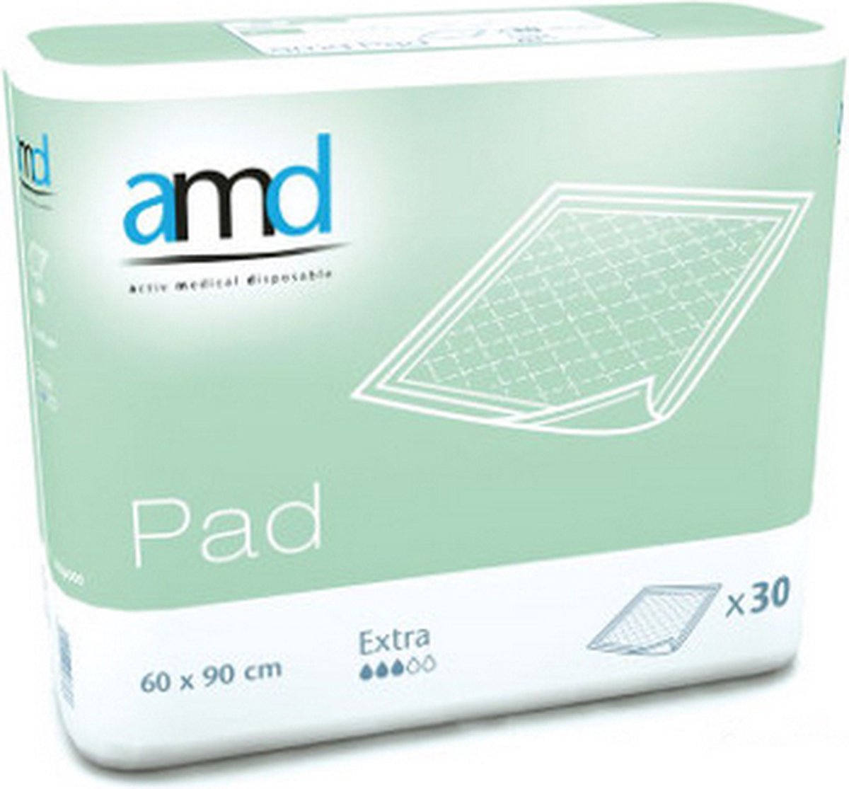 AMD Pad Extra 60 x 90 cm - 8 paquets de 30 protections