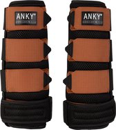 Anky Beenbeschermers Anky 3d Mesh Zwart-oranje