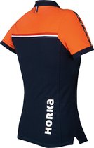 Knhs Polo Knhs Donkerblauw-oranje