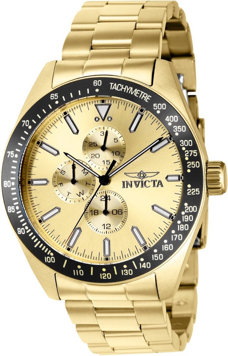 Invicta Aviator 38970 Quartz Herenhorloge - 45mm