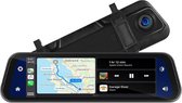JKN Shop - Caméra de tableau de bord - 4K Carplay - Moniteur miroir - Android Auto - Caméra miroir pour voiture - Carte mémoire 32G incluse - Navigation