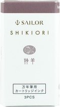 Sailor Inktpatronen, Shikiori / Kamoshika Sansui, Set van 3