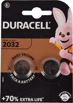 Duracell Lithium CR2032 3V Batterijen - Set van 2 Stuks - Elektronica, Batterijen en Opladers