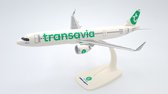 Schaalmodel vliegtuig Transavia Airbus A321neo schaal 1:200 lengte 22,25cm