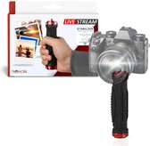 TronicXL Handgreep Stabilisator voor uw Camera met 1/4" inch – greep voor DSLR Camera GoPro Metal Action Camera - Houder geschikt voor Nikon, Sony, Canon, en meer – universeel voor alle apparaten met een 1/4" aansluiting