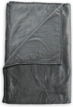 ZoHome Cara Plaid - Fleece - 140x200 cm - Dark Grey