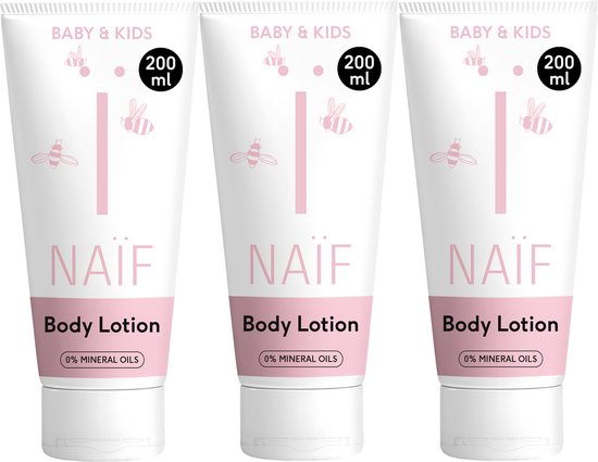 Foto: Na f verzachtende bodylotion voordeelset baby s kinderen met natuurlijke ingredi nten 3x200ml