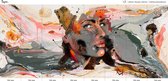 synchronisation | Miriam Vleugels - Papier peint - Deep Contrast - 600 cm de large - 265 cm de haut